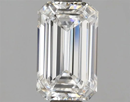 2.54ct Emerald Lab Grown Diamond (Colour D, Clarity VVS2, IGI Certified)