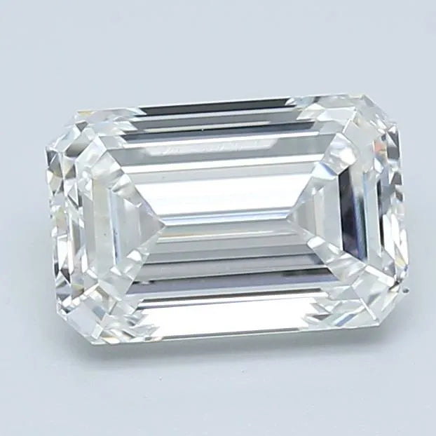 2.55ct Emerald Lab Grown Diamond (Colour D, Clarity VS1, IGI Certified)