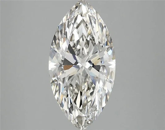 2.55ct Marquise Lab Grown Diamond (Colour H, Clarity VVS2, IGI Certified)