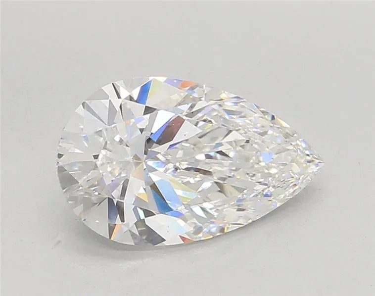 2.55ct Pear Lab Grown Diamond (Colour E, Clarity VS2, IGI Certified)