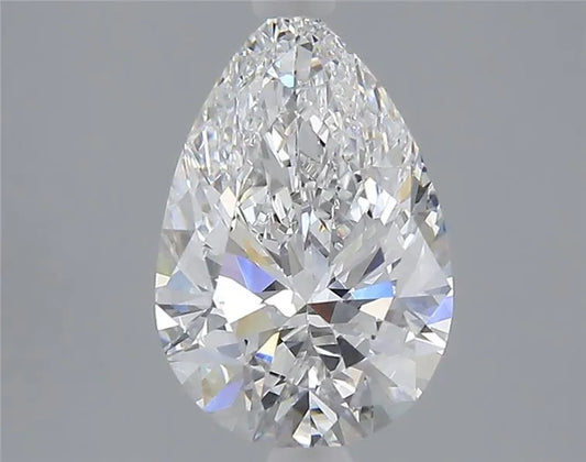 2.55ct Pear Lab Grown Diamond (Colour E, Clarity VVS1, IGI Certified)