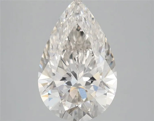 2.55ct Pear Lab Grown Diamond (Colour G, Clarity VS2, IGI Certified)