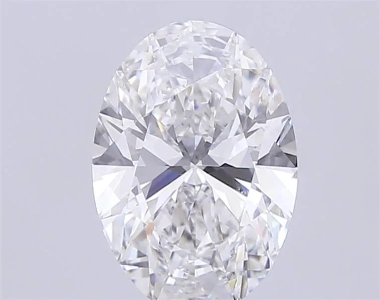 2.56ct Oval Lab Grown Diamond (Colour F, Clarity VVS2, IGI Certified)