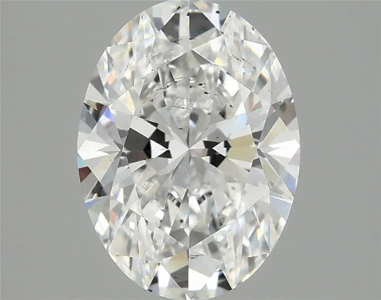 2.57ct Oval Lab Grown Diamond (Colour E, Clarity SI1, IGI Certified)