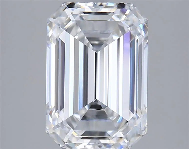 2.58ct Emerald Lab Grown Diamond (Colour E, Clarity VVS1, GIA Certified)