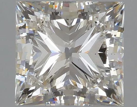 2.58ct Princess Lab Grown Diamond (Colour H, Clarity VS2, IGI Certified)
