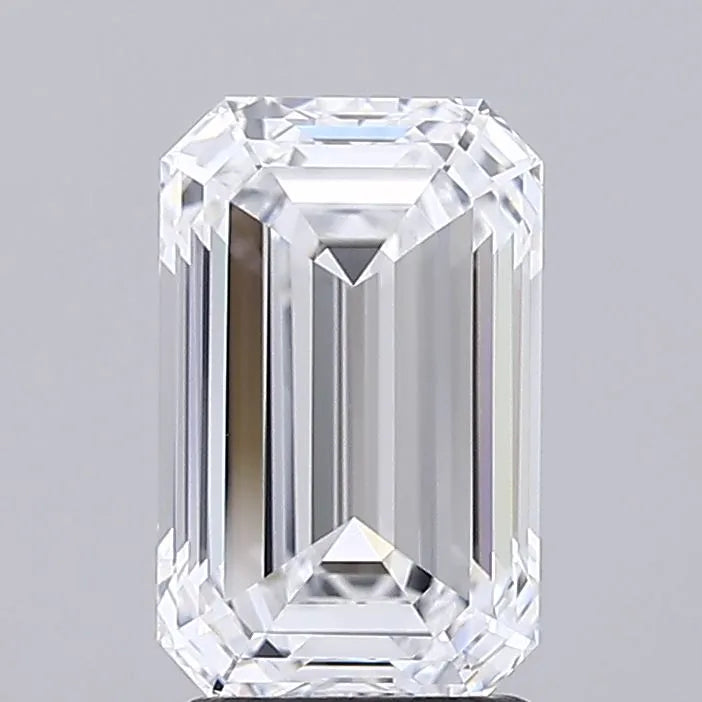 2.59ct Emerald Lab Grown Diamond (Colour D, Clarity IF, IGI Certified)