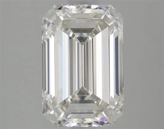 2.60ct Emerald Lab Grown Diamond (Colour G, Clarity VVS2, IGI Certified)