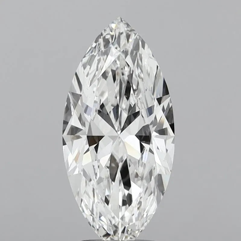 2.70ct Marquise Lab Grown Diamond (Colour E, Clarity VVS2, IGI Certified)