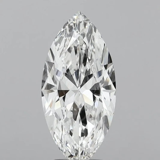 2.70ct Marquise Lab Grown Diamond (Colour E, Clarity VVS2, IGI Certified)