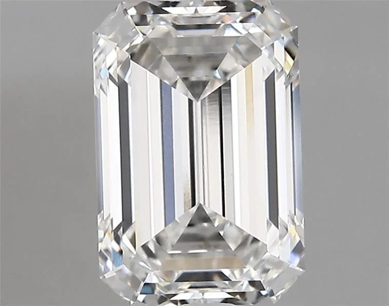 2.72ct Emerald Lab Grown Diamond (Colour E, Clarity VVS2, IGI Certified)