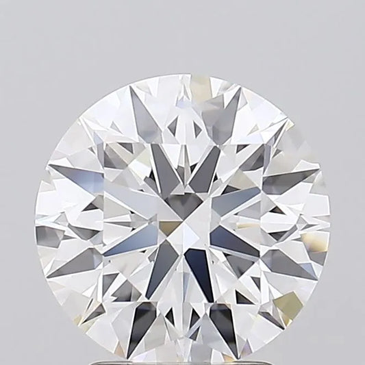 2.77ct Round Lab Grown Diamond (Colour D, Clarity IF, Cut ID, IGI Certified)