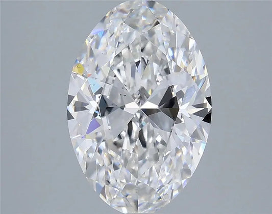 2.82ct Oval Lab Grown Diamond (Colour E, Clarity VS2, IGI Certified)