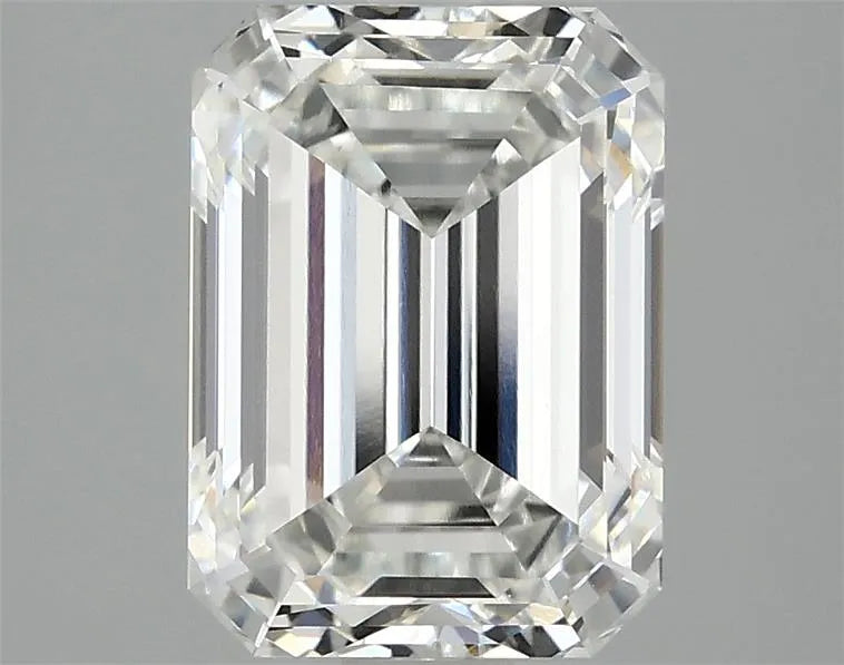 2.87ct Emerald Lab Grown Diamond (Colour F, Clarity VVS2, IGI Certified)