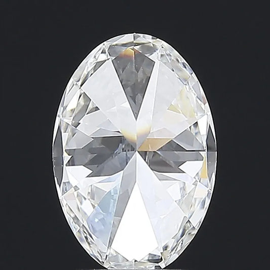 2.88ct Oval Lab Grown Diamond (Colour F, Clarity VVS2, IGI Certified)