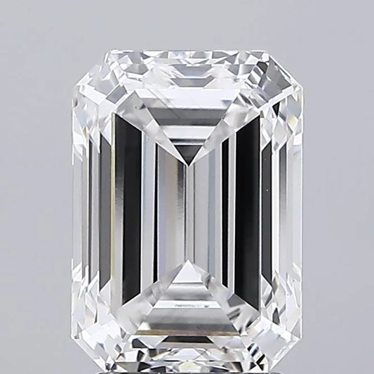 2.91ct Emerald Lab Grown Diamond (Colour E, Clarity VS1, IGI Certified)