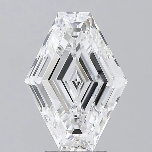 2.93ct Hexagonal Lab Grown Diamond (Colour E, Clarity VVS2, IGI Certified)