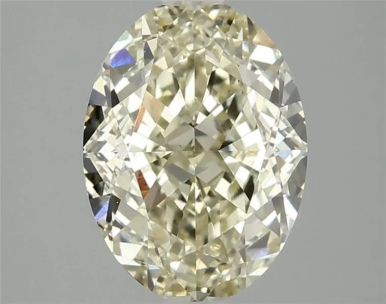 2.94ct Oval Lab Grown Diamond (Colour Fancy Yellow, Clarity VS1, IGI Certified)