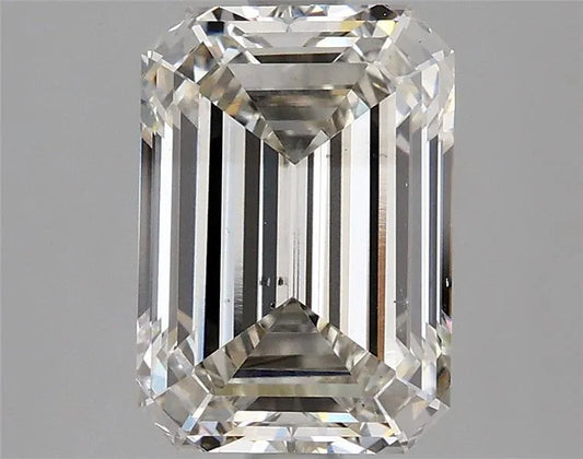 2.96ct Emerald Lab Grown Diamond (Colour H, Clarity VS2, IGI Certified)