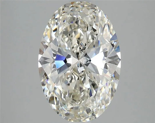 2.96ct Oval Lab Grown Diamond (Colour H, Clarity VS2, IGI Certified)
