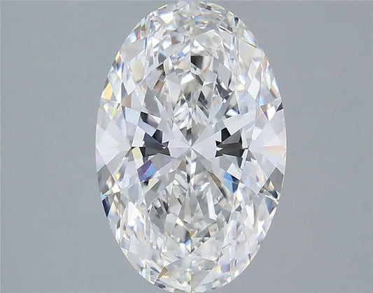 2.97ct Oval Lab Grown Diamond (Colour F, Clarity VVS2, IGI Certified)