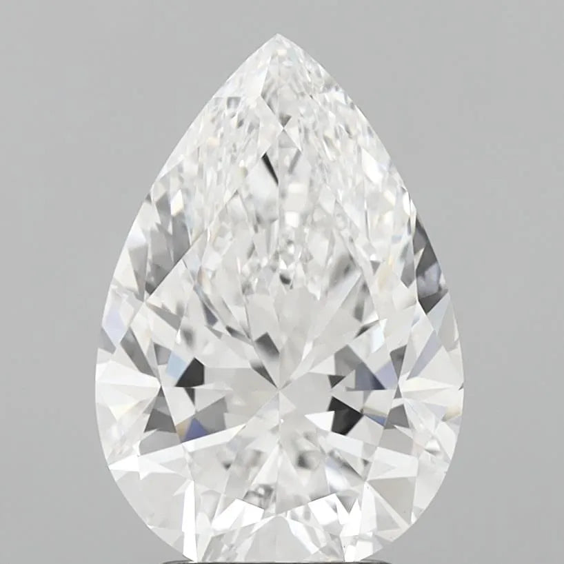 2.99ct Pear Lab Grown Diamond (Colour E, Clarity VS1, IGI Certified)