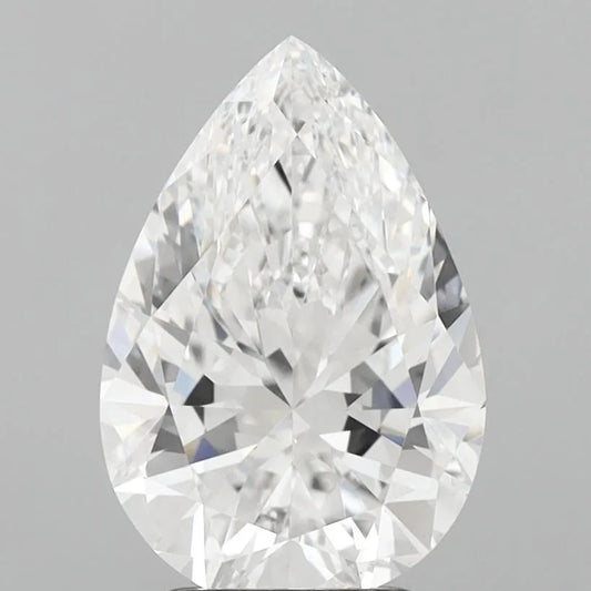 2.99ct Pear Lab Grown Diamond (Colour E, Clarity VS1, IGI Certified)