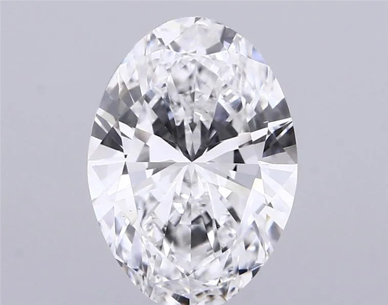 3.00ct Oval Lab Grown Diamond (Colour D, Clarity VS2, IGI Certified)