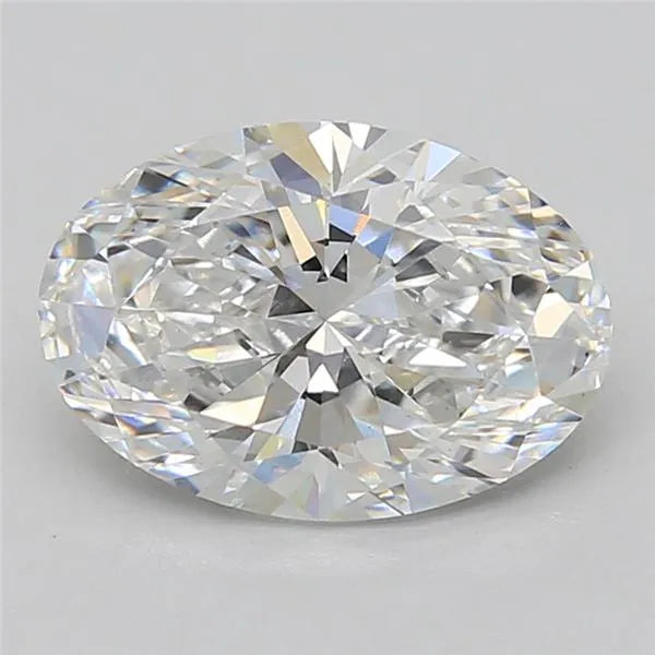3.00ct Oval Lab Grown Diamond (Colour E, Clarity VS1, IGI Certified)