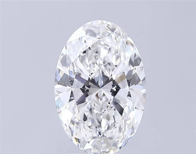 3.00ct Oval Lab Grown Diamond (Colour F, Clarity VVS1, IGI Certified)