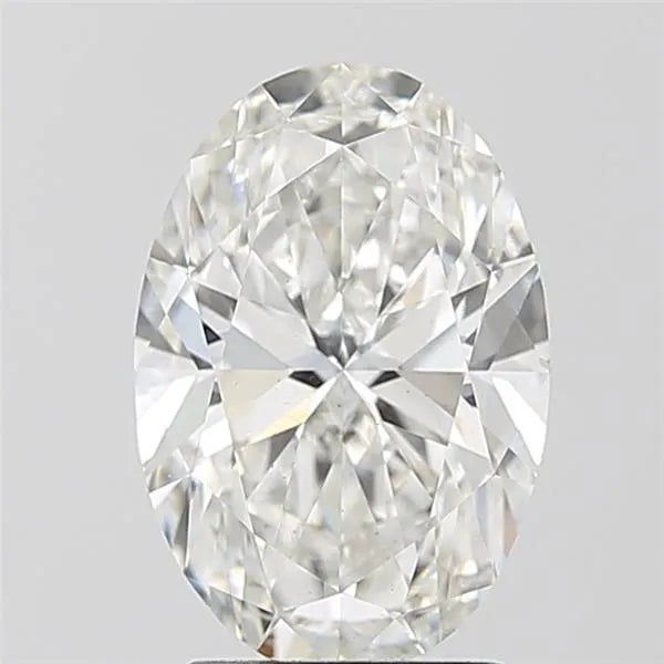 3.00ct Oval Lab Grown Diamond (Colour G, Clarity VS2, IGI Certified)
