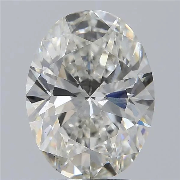 3.00ct Oval Lab Grown Diamond (Colour G, Clarity VS2, IGI Certified)