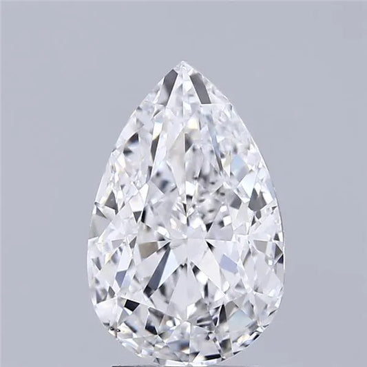 3.00ct Pear Lab Grown Diamond (Colour D, Clarity VS1, IGI Certified)