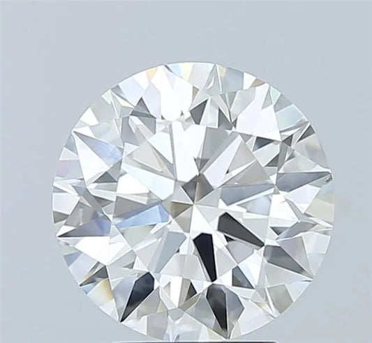 3.00ct Round Lab Grown Diamond (Colour E, Clarity VVS2, Cut ID, IGI Certified)