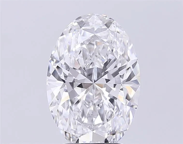 3.01ct Oval Lab Grown Diamond (Colour E, Clarity VS2, IGI Certified)