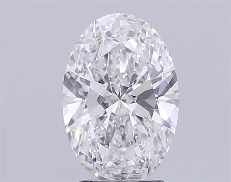 3.01ct Oval Lab Grown Diamond (Colour G, Clarity VS1, IGI Certified)