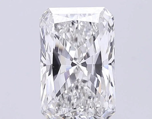 3.01ct Radiant Lab Grown Diamond (Colour G, Clarity VS2, IGI Certified)