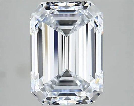 3.02ct Emerald Lab Grown Diamond (Colour E, Clarity VVS1, IGI Certified)