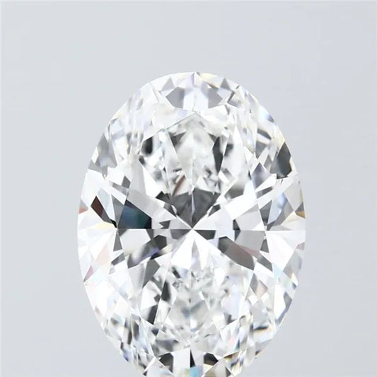 3.02ct Oval Lab Grown Diamond (Colour E, Clarity VVS2, IGI Certified)