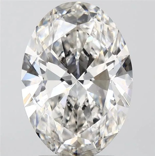 3.02ct Oval Lab Grown Diamond (Colour G, Clarity VS2, IGI Certified)