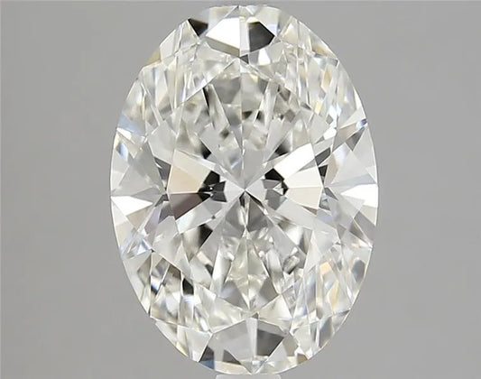 3.02ct Oval Lab Grown Diamond (Colour G, Clarity VVS1, IGI Certified)
