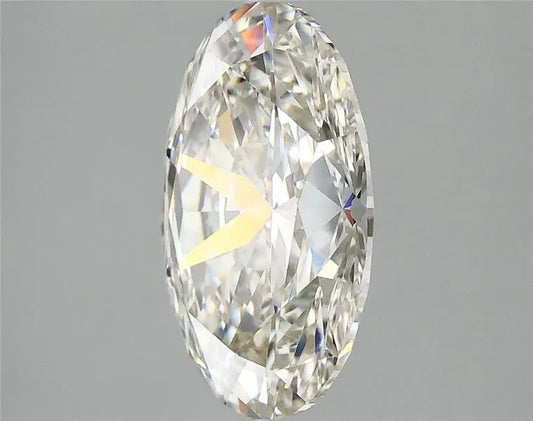 3.02ct Oval Lab Grown Diamond (Colour I, Clarity VVS2, IGI Certified)
