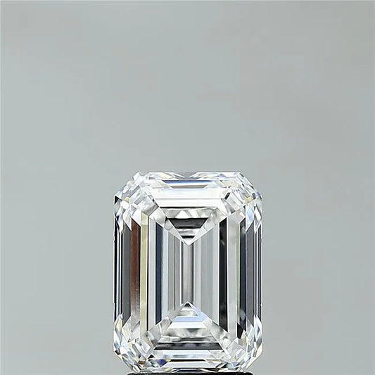 3.03ct Emerald Lab Grown Diamond (Colour D, Clarity VVS2, IGI Certified)