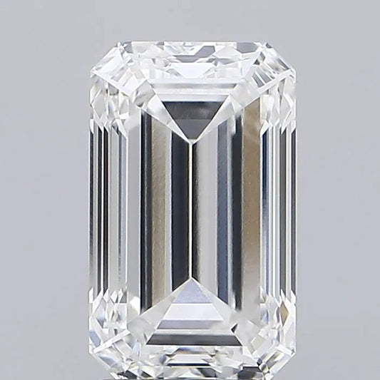 3.03ct Emerald Lab Grown Diamond (Colour E, Clarity VVS1, IGI Certified)