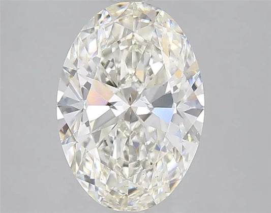 3.03ct Oval Lab Grown Diamond (Colour G, Clarity VS2, IGI Certified)