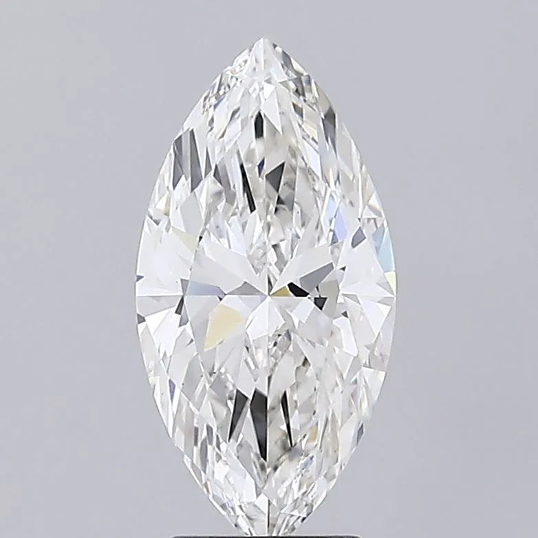 3.04ct Marquise Lab Grown Diamond (Colour G, Clarity VS1, IGI Certified)