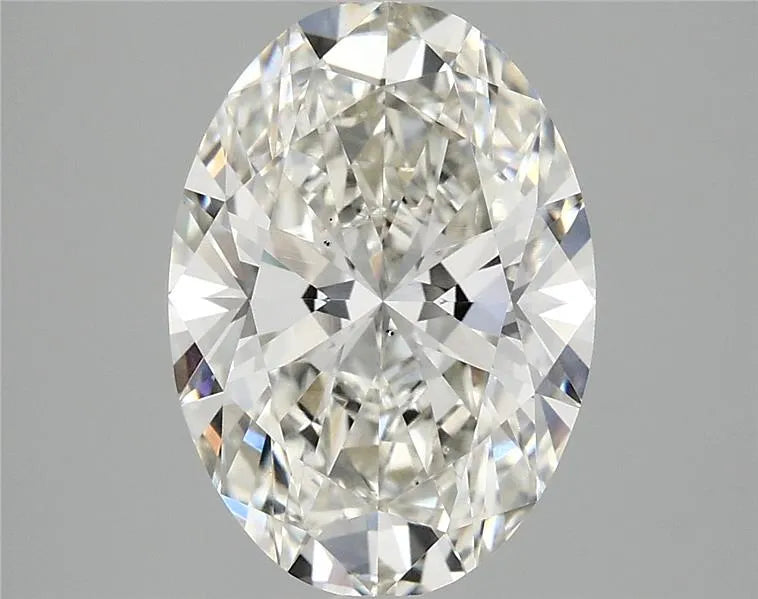 3.04ct Oval Lab Grown Diamond (Colour H, Clarity VS2, IGI Certified)