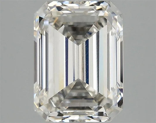 3.05ct Emerald Lab Grown Diamond (Colour H, Clarity VVS2, IGI Certified)