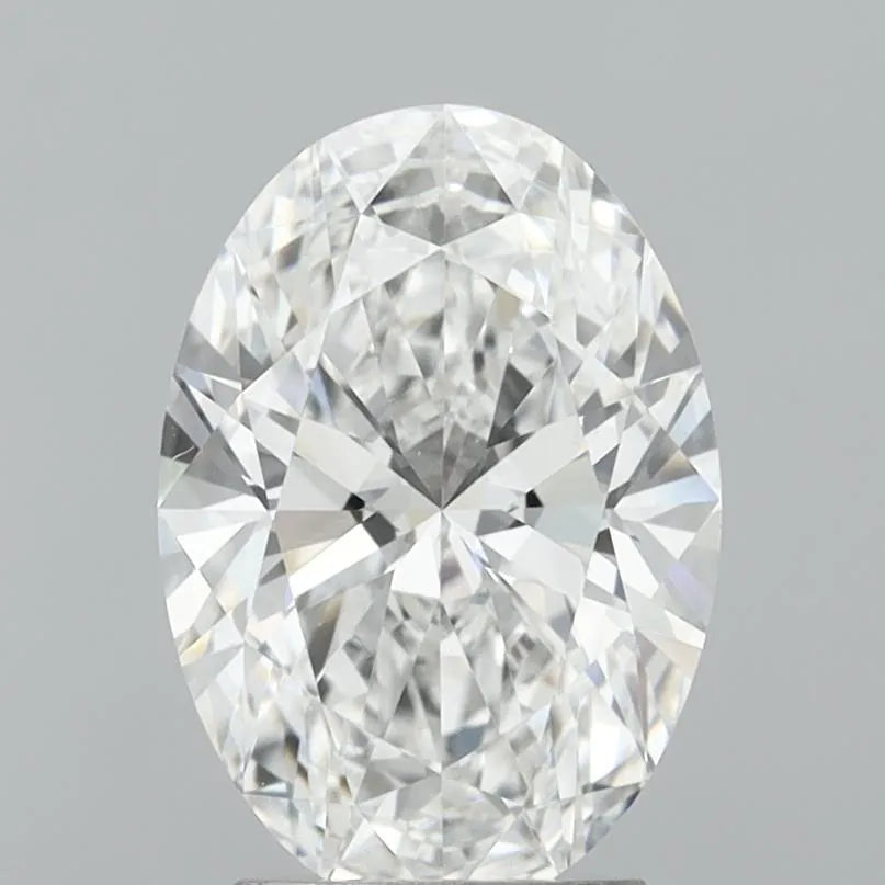 3.05ct Oval Lab Grown Diamond (Colour E, Clarity VVS2, IGI Certified)