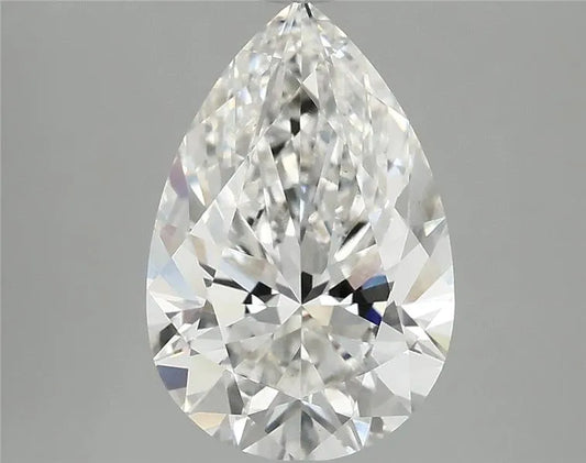 3.05ct Pear Lab Grown Diamond (Colour F, Clarity VS1, IGI Certified)